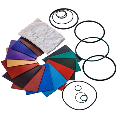 Bom preço Composto de borracha FKM resistente ao óleo para excelente resistência ao rasgão Preto usado para anéis e vedações O on-line